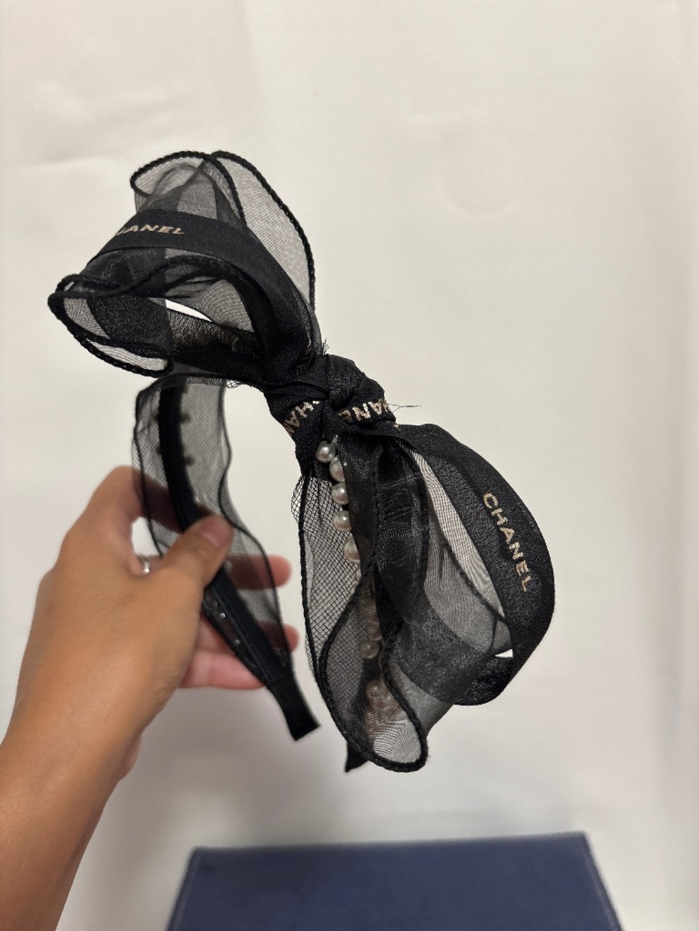 Chanel Ribbon Headband